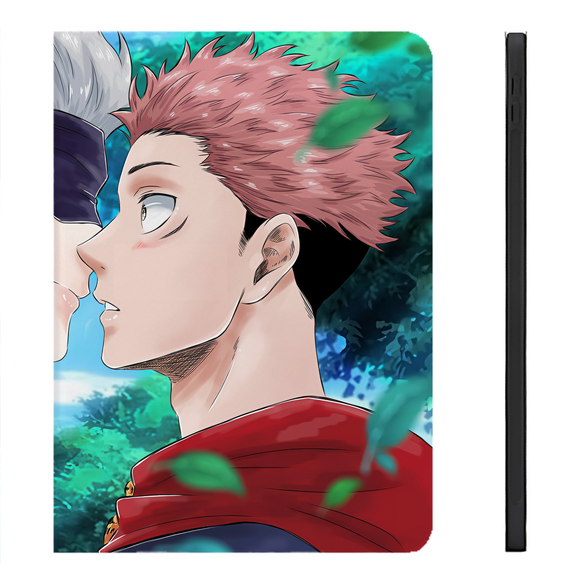 （画像用） 呪術廻戦 Jujutsu Kaisen IPadケース ペンホルダー付き ブックスタイルデザイン